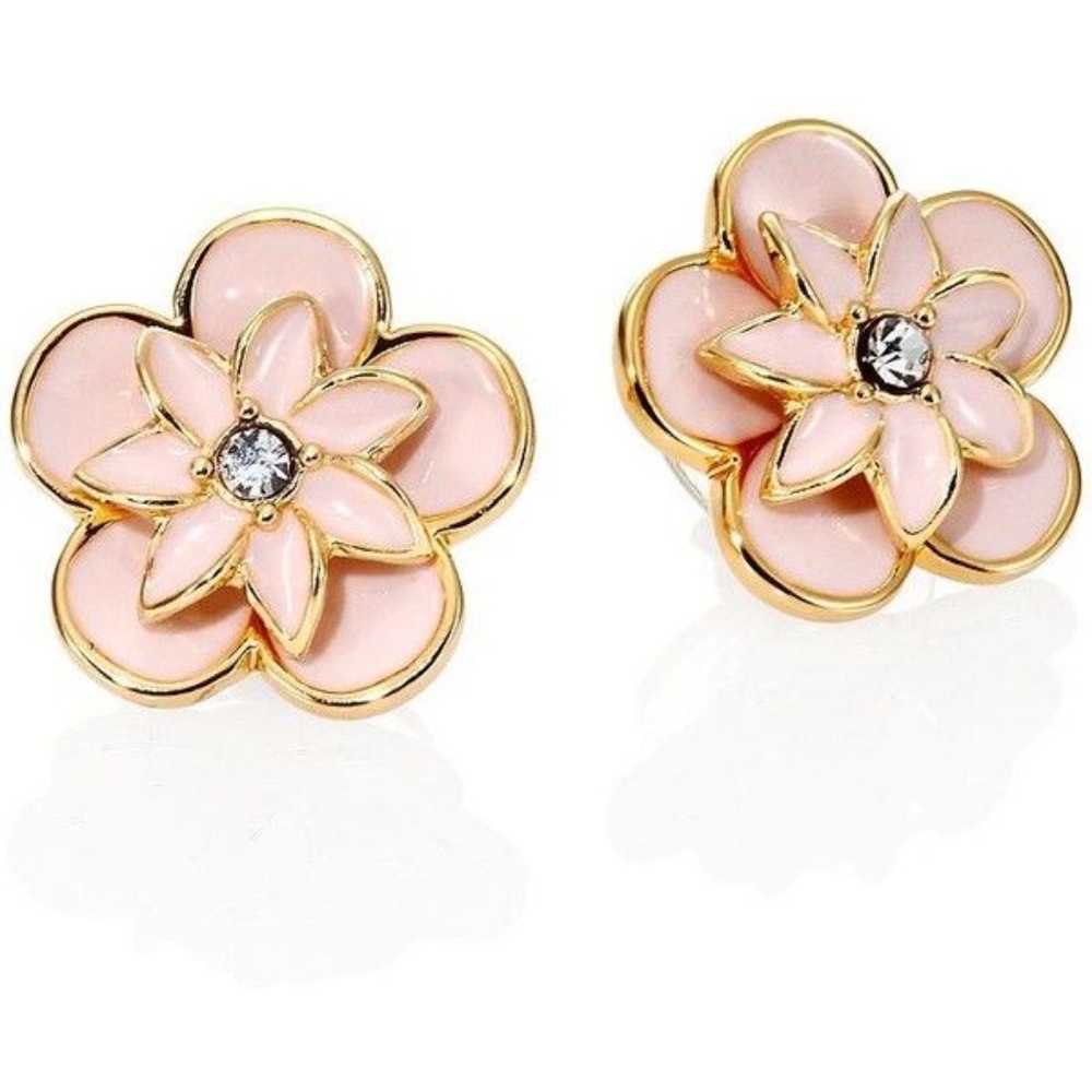 Kate Spade • Graceful Floral Large Stud Earrings